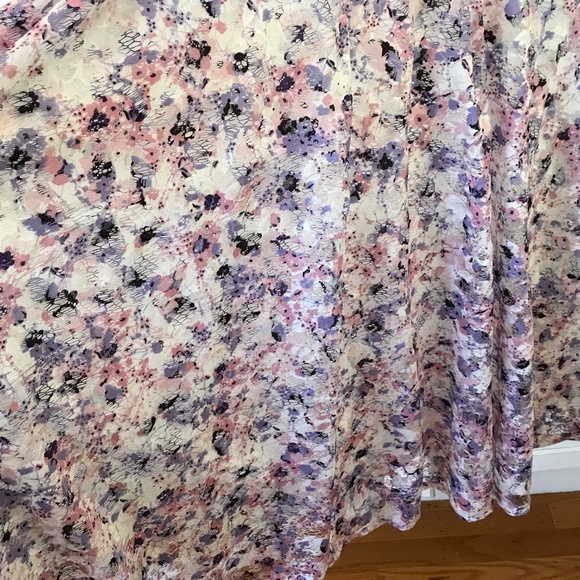 LANE BRYANT Lace Floral Fit and Flare Dress White Pink Women’s Plus Size 20 1X - Picture 5 of 16